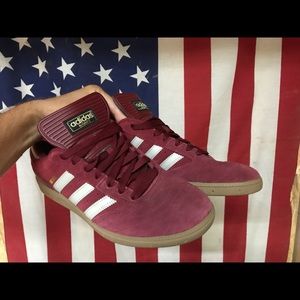 Adidas Busenitz Maroon Skate Shoes